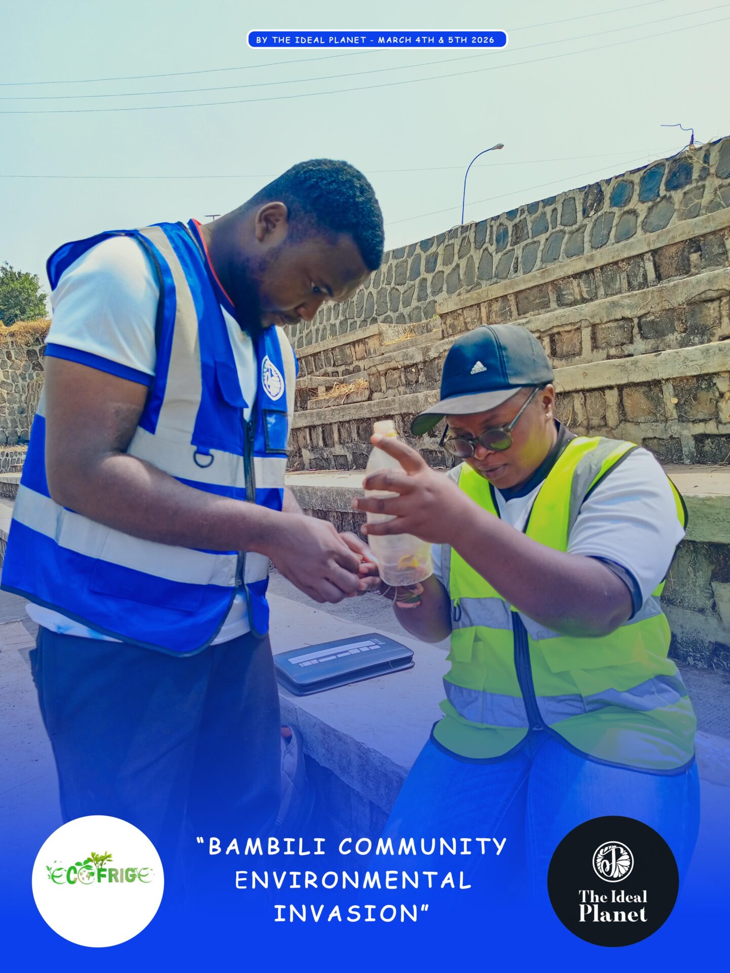 FROM WASTE TO WEALTH: BAMBILI ENVIRONMENTAL INVASION – DAY 2RECYCLING PLASTICS TO SUSTAINABLE DRYING LINES